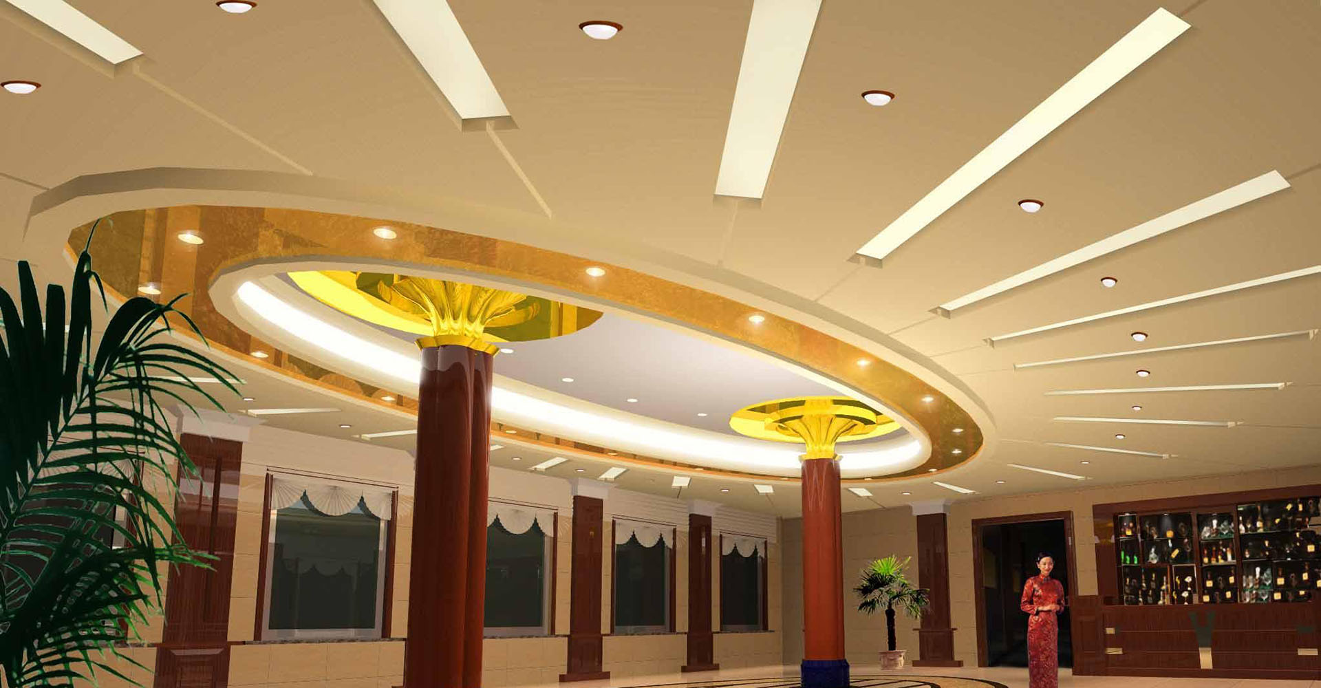 custom led panel light application