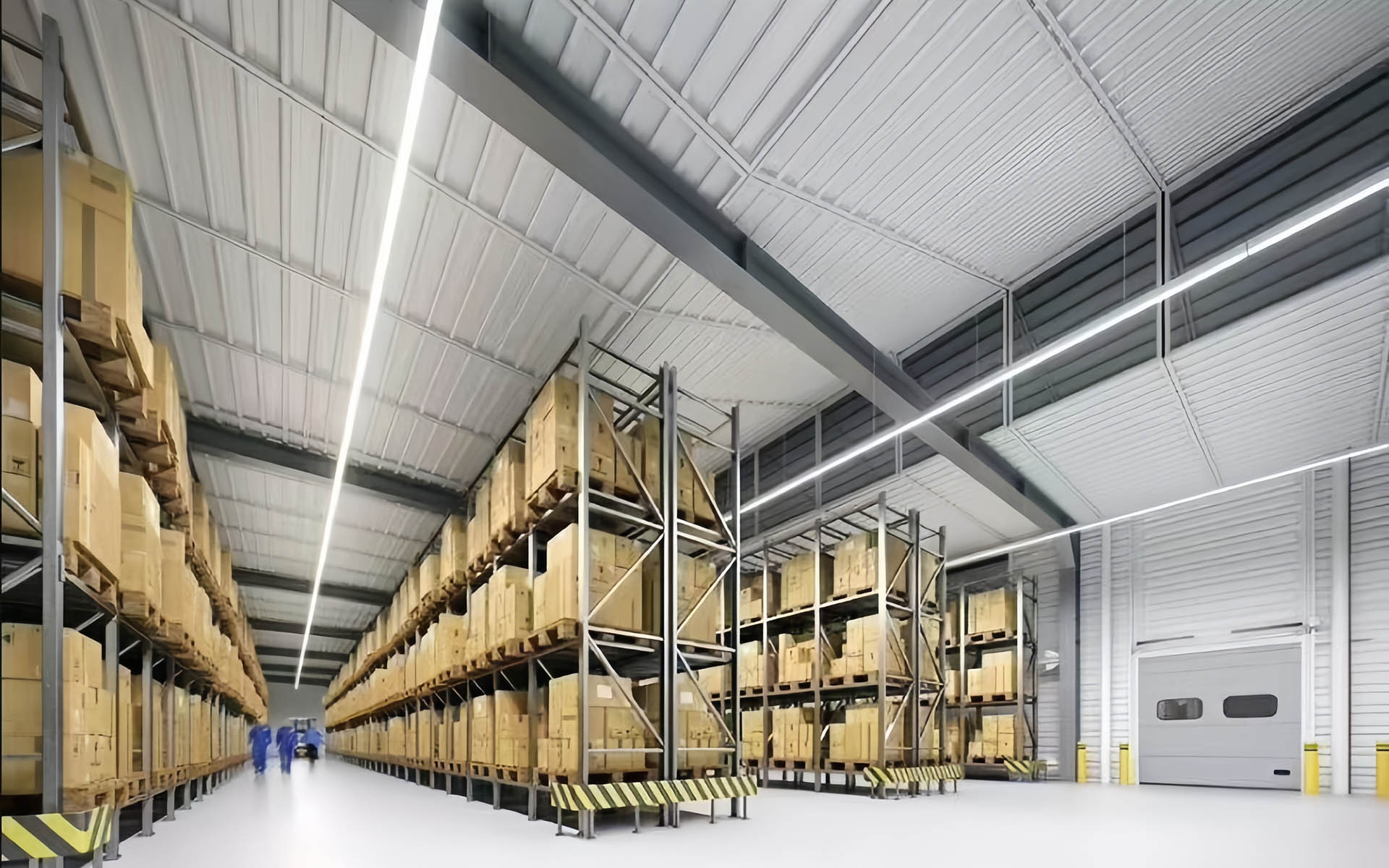 custom linear LED light for warehouse