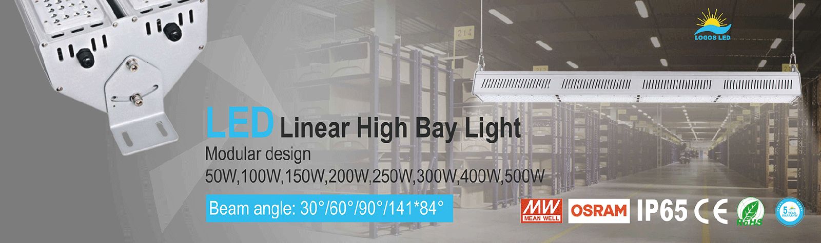 LED LINEAR HIGH BAY LIGHT