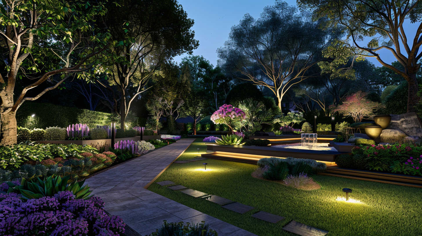 beautiful_garden_with_strategically_placed_LED_floodlights