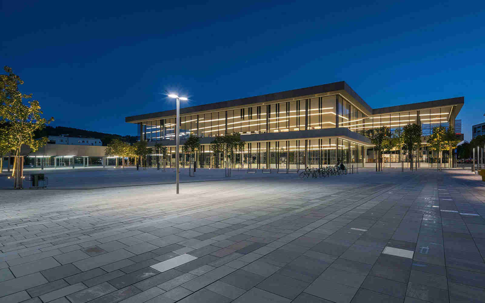 LED Flood Light installed in Public Square