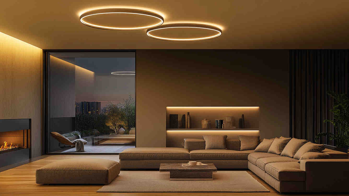 modern_living_room_with_dimmable_LED_ceiling_lights