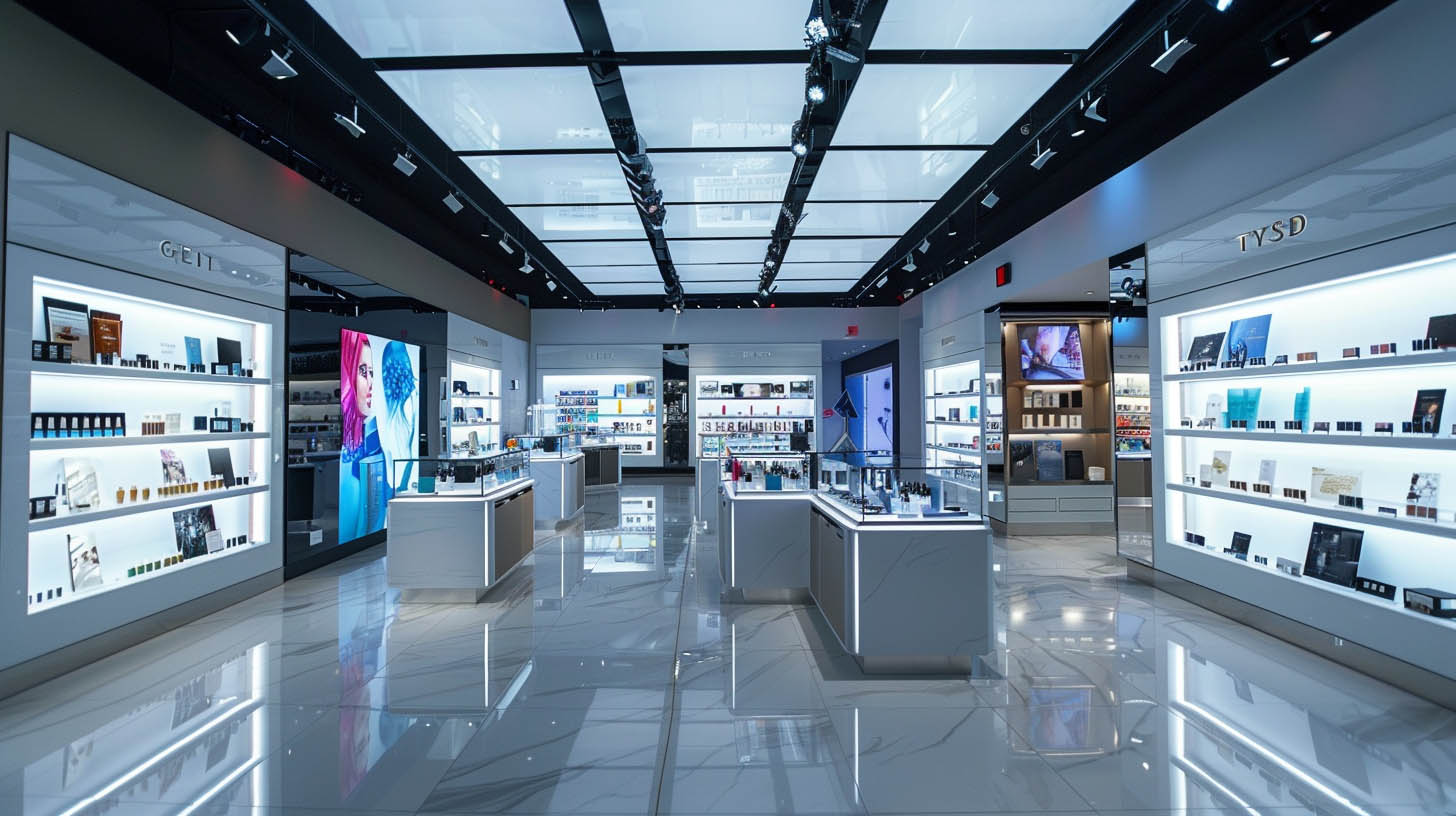 Custom LED Panels for retailing store