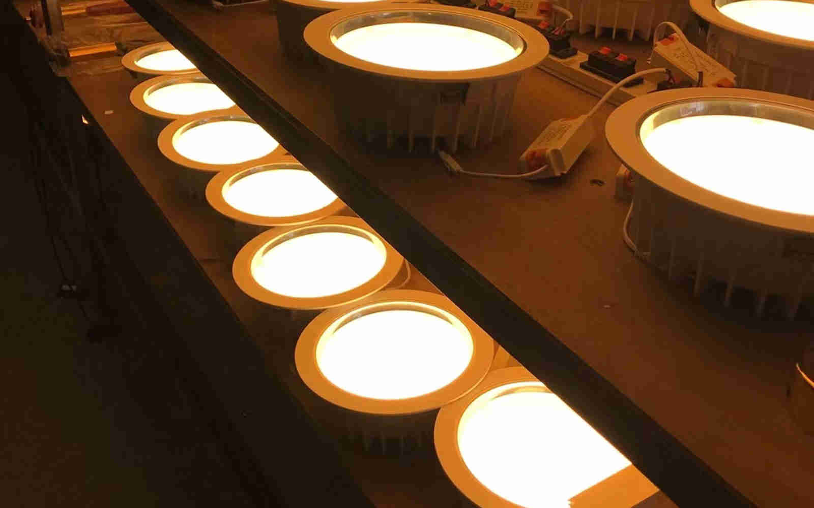 LED Down Light Aging Testing