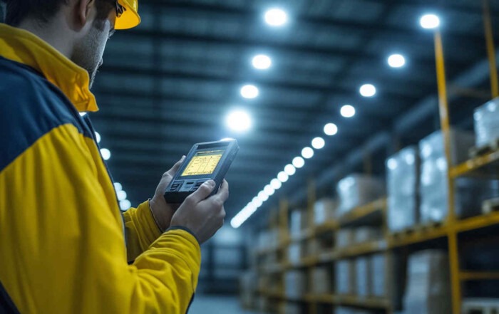 Close-up_of_a_technician_measuring_light_levels